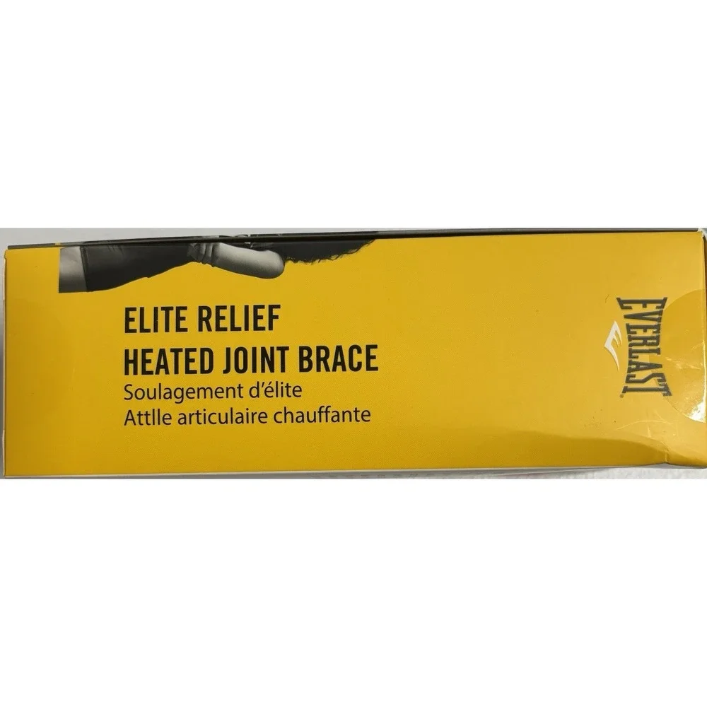 Everlast Elite Relief Heated Joint Brace Support, Heat Massage Therapy